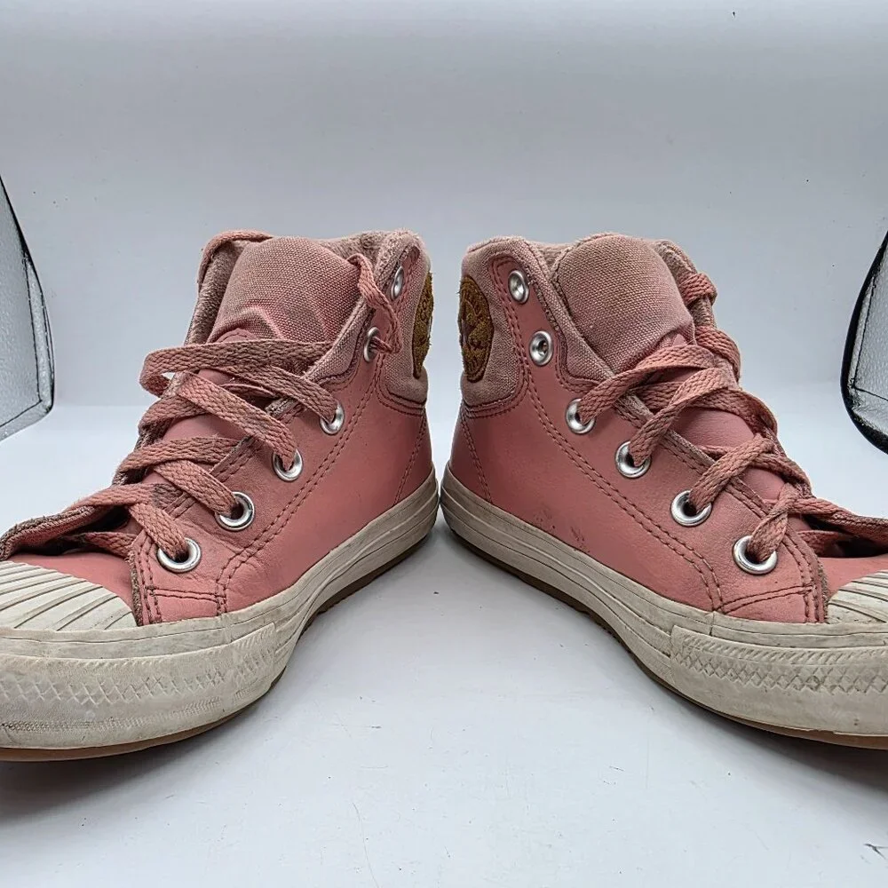 Converse Chuck Taylor All Star Berkshire High Rust Pink Girls Size 2 Shoes